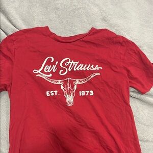 Levi's Red Graphic T-Shirt